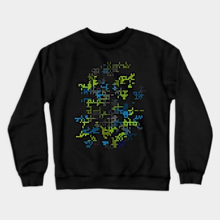 Abstract dots Crewneck Sweatshirt